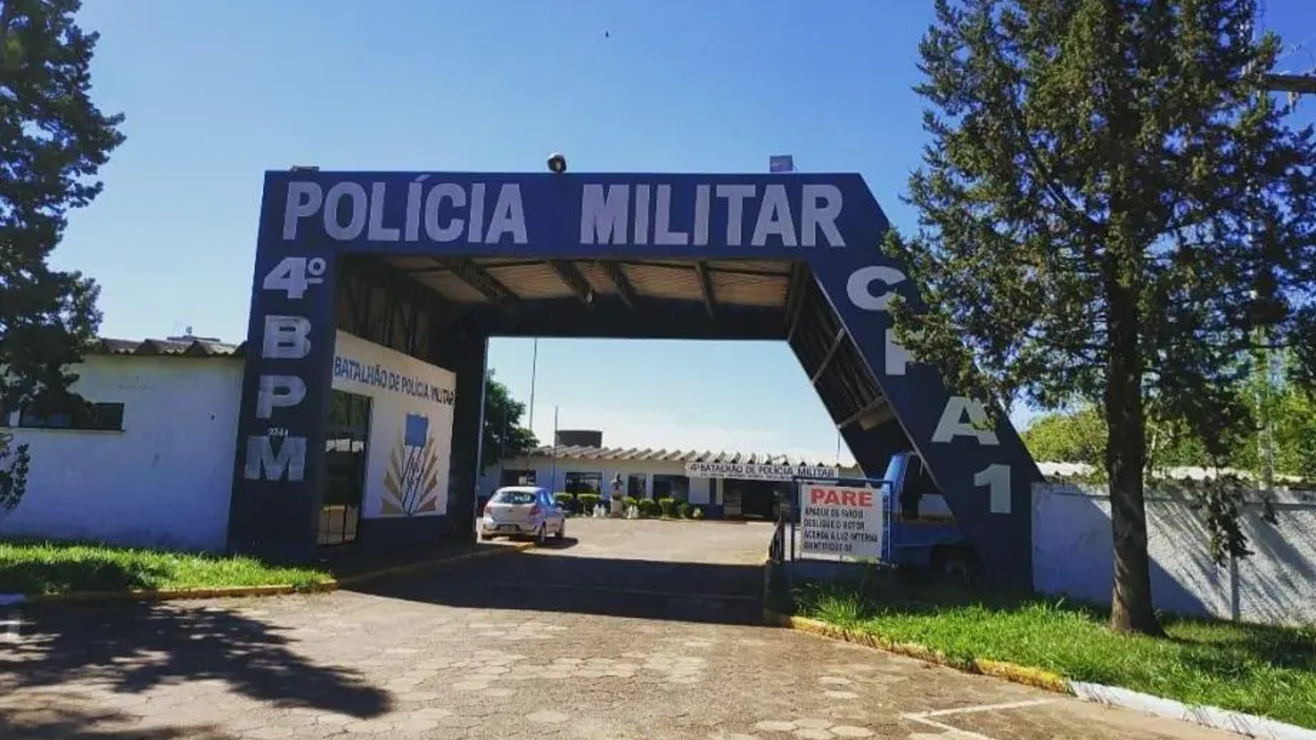 4º Batalhão da Polícia Militar de Mato Grosso do Sul. (Foto: Divulgação)