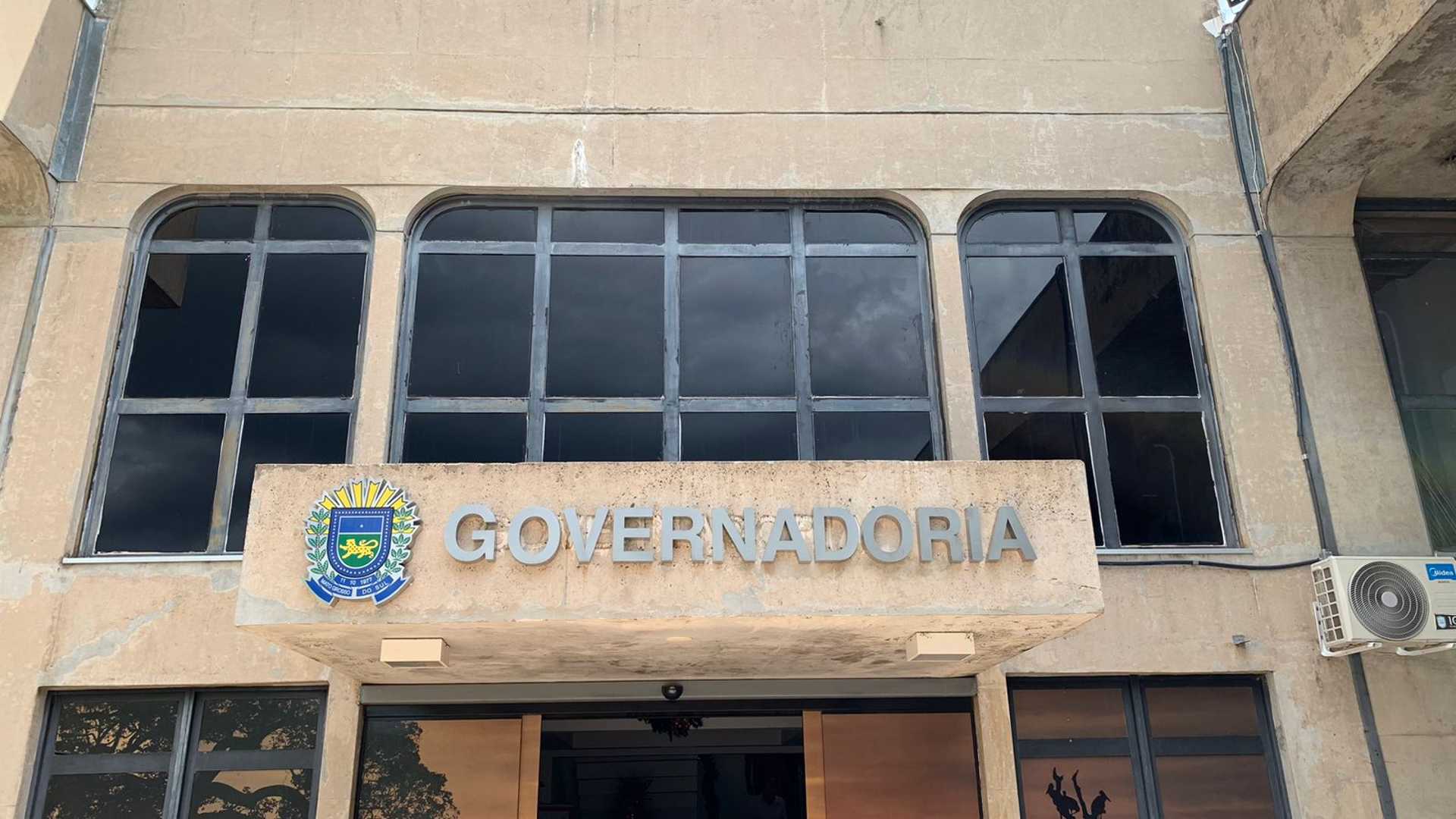 Governadoria de Mato Grosso do Sul, sede do Poder Executivo. (Foto: Adriel Mattos, Jornal Midiamax)