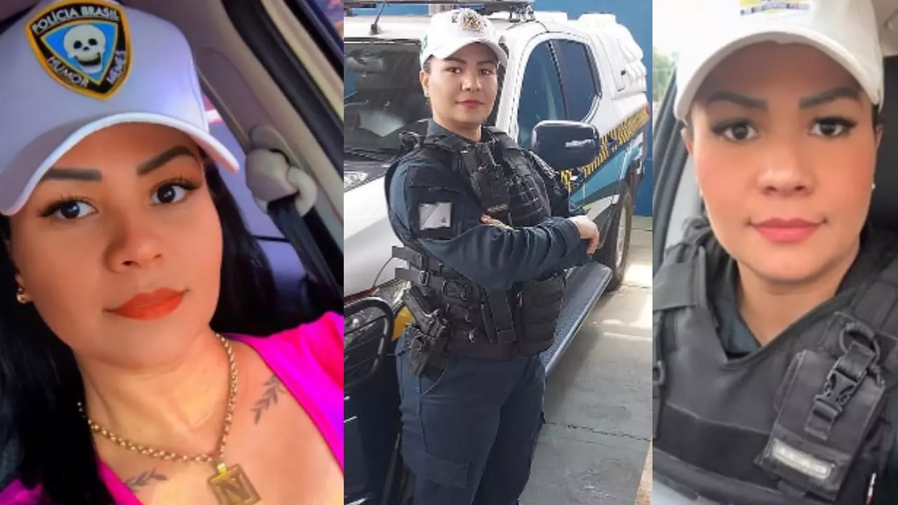 Natasha Queiróz é Sargento da Polícia Militar de Mato Grosso do Sul - (Fotos: Arquivo Pessoal)