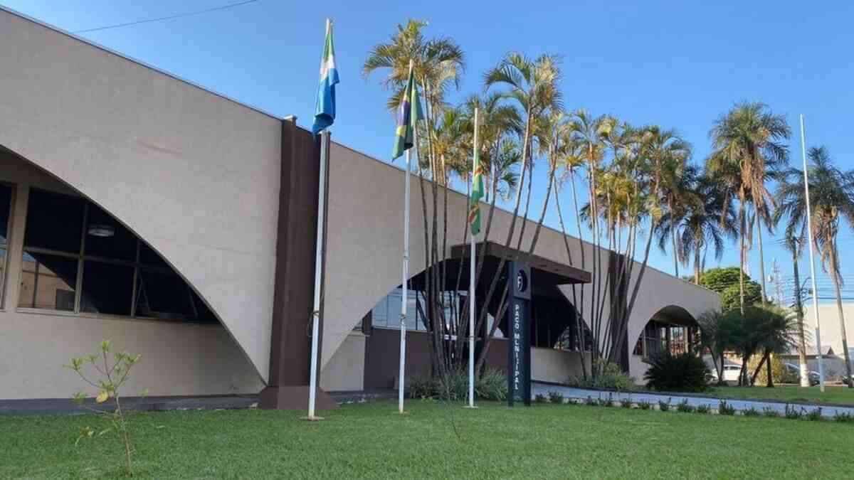 Prefeitura de Sidrolândia. (Foto: Divulgação, Prefeitura de Sidrolândia, Rafael Brites)