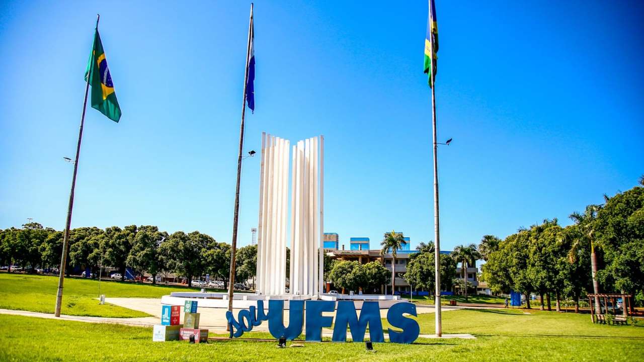 Fachada da UFMS em Campo Grande, ilustrativa (Foto: Nathalia Alcântara / Jornal Midiamax)