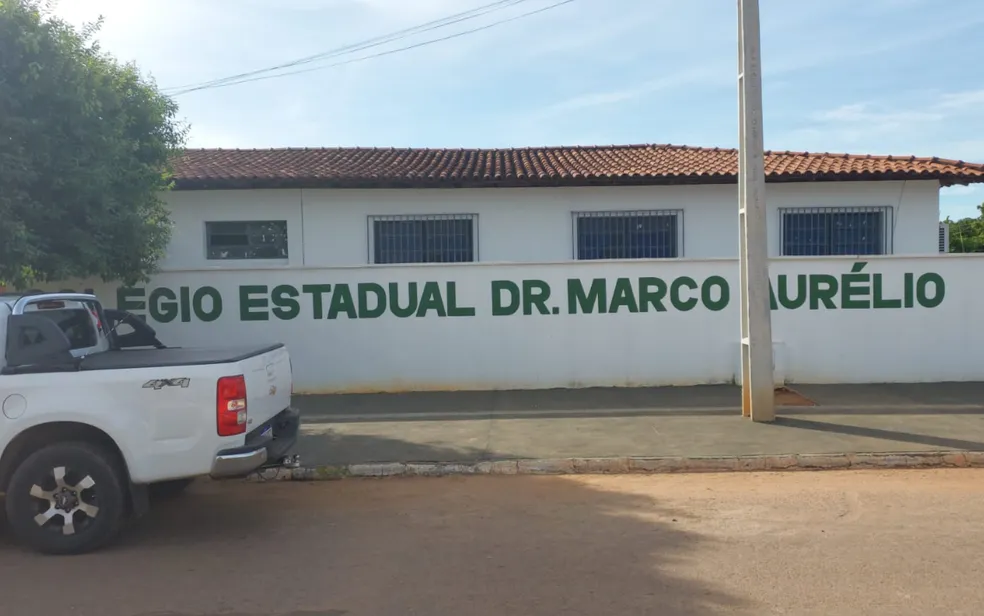 Colégio Estadual Dr. Marco Aurélio em Santa Tereza de Goiás - Foto: Reprodução/Redes Sociais