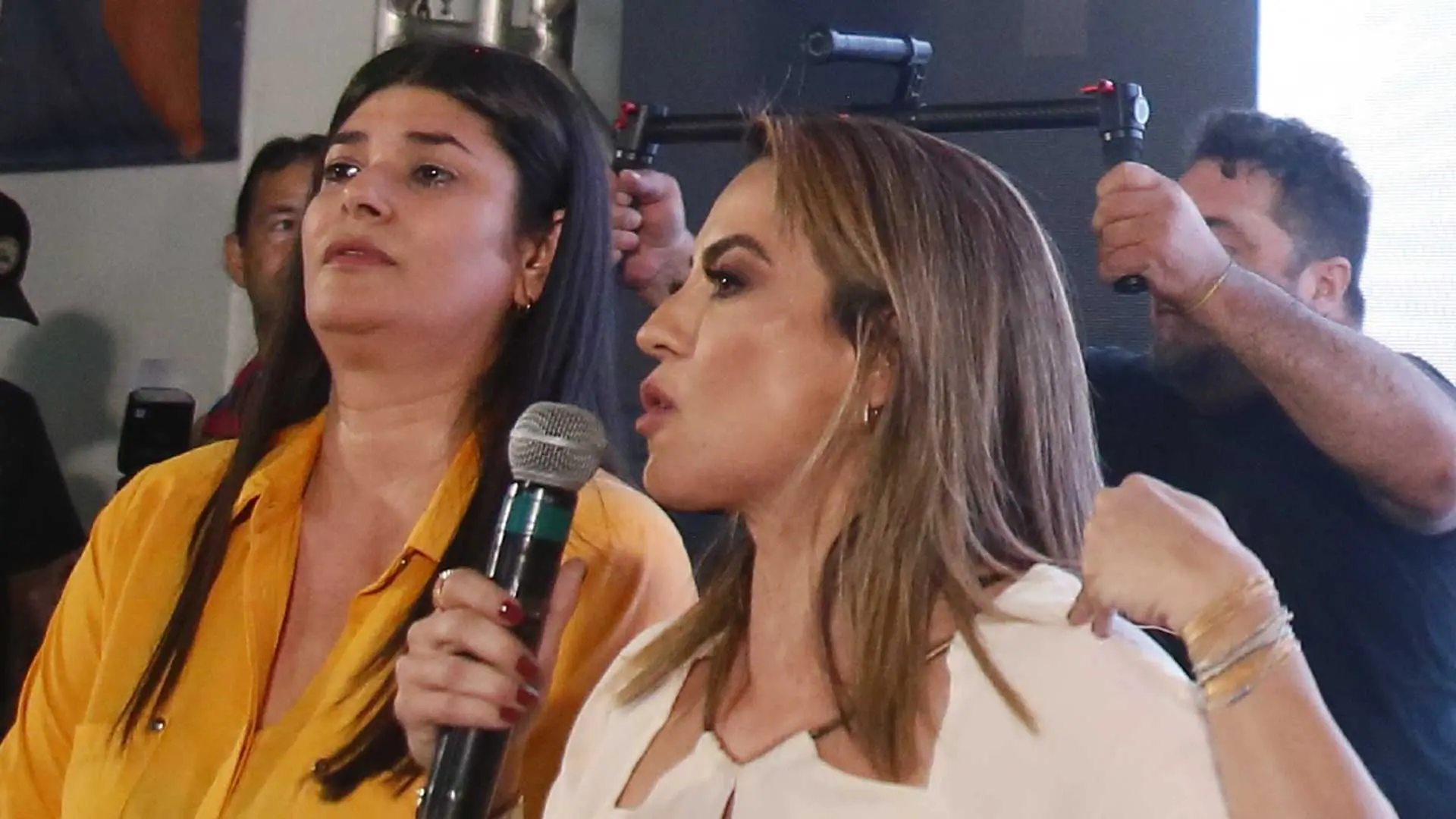 Rose, que foi candidata ao Governo do Estado em 2022, ao lado da senadora Soraya Thronicke durante convenção do partido. (Foto: Nathalia Alcântara, Arquivo, Jornal Midiamax)