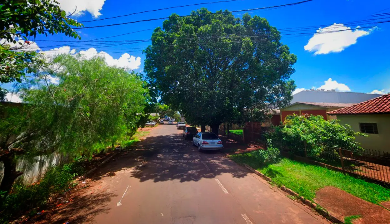 Rua aonde aconteceu o confronto. (Imagem Google StreetView/Jan2023)