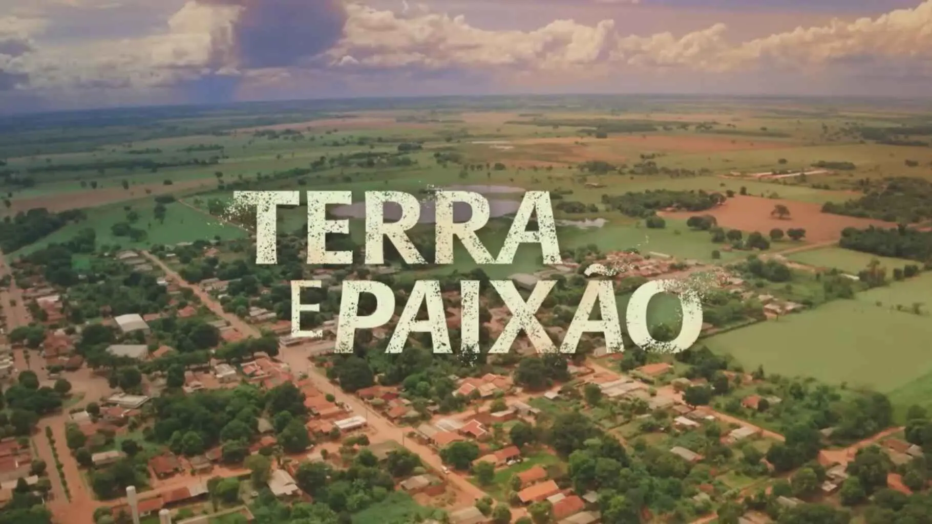 Imagens do distrito Lagoa Bonita, da cidade de Deodápolis, em MS, são usadas para representar a fictícia cidade de Nova Primavera na novela "Terra e Paixão" - (Foto: TV Globo)