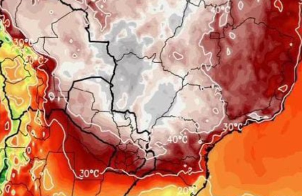 Mato Grosso do Sul no epicentro de forte calor nesta semana (Reprodução)