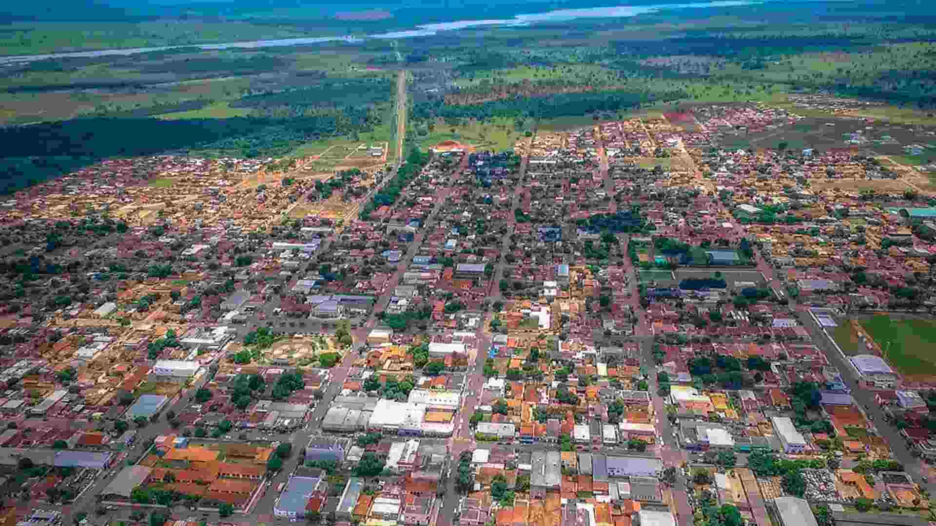 Bataguassu em vista aérea. (Foto: Divulgação)