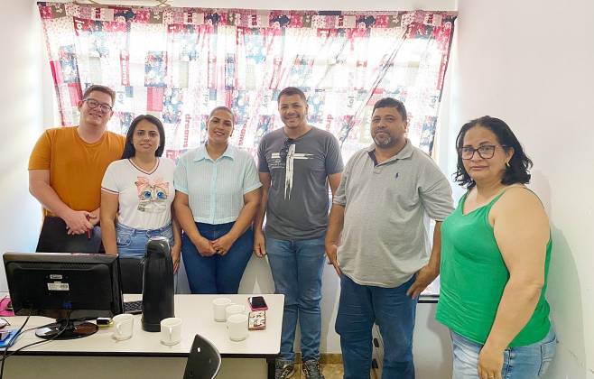 Representantes da Secretaria de Assist&ecirc;ncia Social de Nova Alvorada do Sul participam de reuni&atilde;o com a FUNAI para aproximar &oacute;rg&atilde;os e construir mapeamento de fam&iacute;lias 