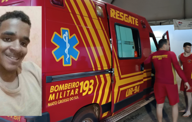 Bombeiros informaram que localizaram Jos&eacute; Armando a cerca de dois metros de profundidade; Foto: Olimar Gamarra/Rio Brilhante em Tempo Real