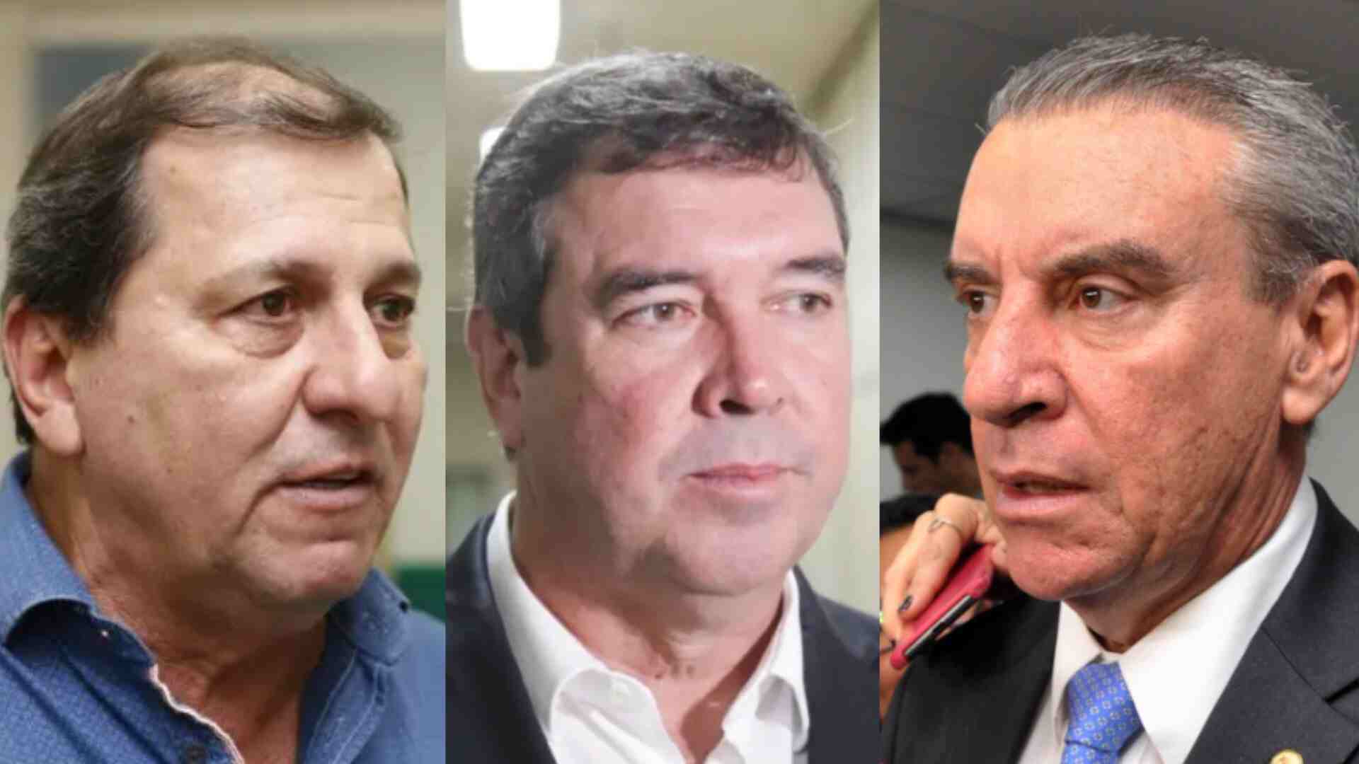 De Paula, Eduardo Riedel e Paulo Corrêa: lei vai beneficiar tucanos se aprovada (Arquivo, Midiamax)