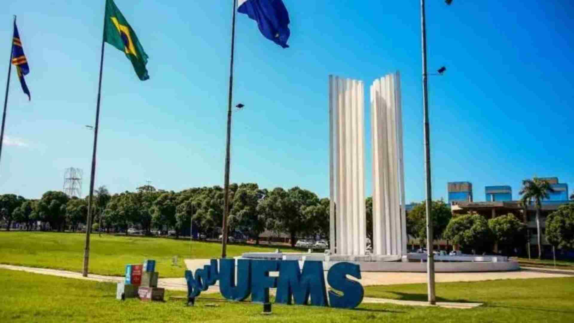 Câmpus da UFMS Cidade Universitária, em Campo Grande.