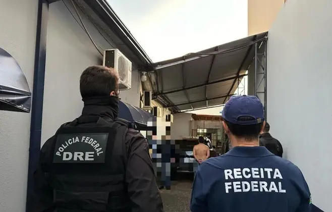 Na a&ccedil;&atilde;o de hoje foram cumpridos um mandado de pris&atilde;o preventiva e cinco de busca e apreens&atilde;o, em Dourados, Ponta Por&atilde; e S&atilde;o Paulo; Foto: Pol&iacute;cia Federa