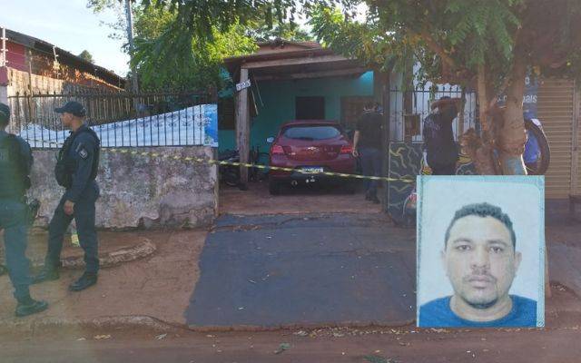 Casa onde José Gregório morava e foi assassinado; Foto: Leandro Holsbach/Ligado Na Notícia