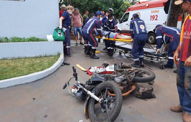 Vit&oacute;ria Eduarda teve fratura exposta e traumatismo no rosto e cabe&ccedil;a; Foto: Sidnei Bronka/Ligado Na Not&iacute;cia