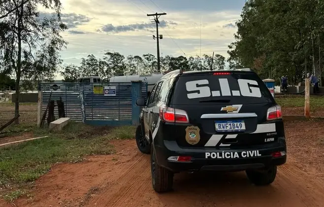 De acordo com a pol&iacute;cia o feto tinha 22 cm, cerca de 4 ou 5 meses - Cr&eacute;dito: Divulga&ccedil;&atilde;o PCMS