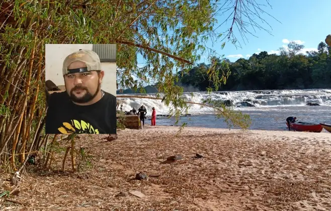 Tony tomava banho com amigos quando foi levado pela correnteza; Foto: Ligado Na Reda&ccedil;&atilde;o