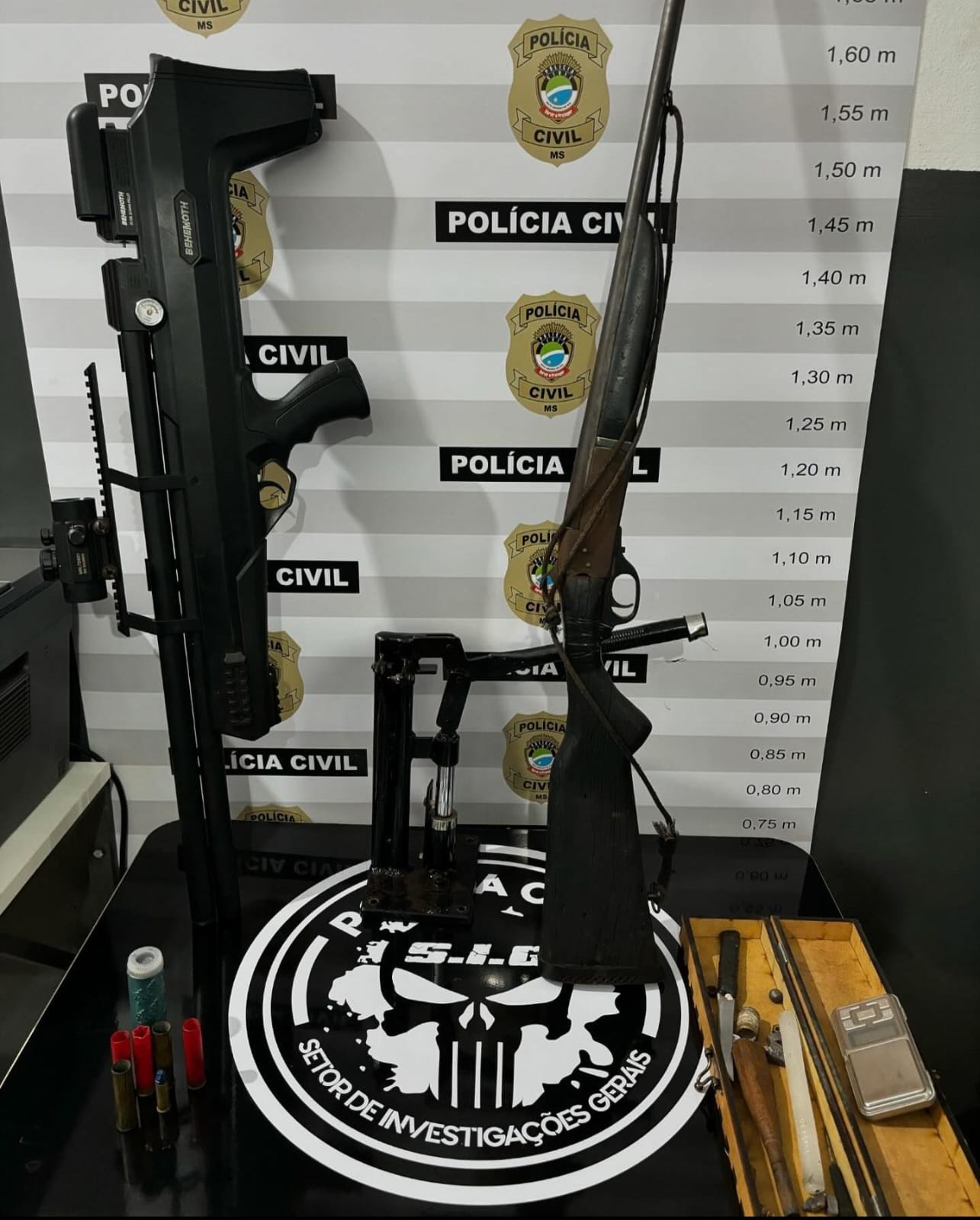 Foto: Reprodução do Instagram Policia Civil de Nova Alvorada do Sul