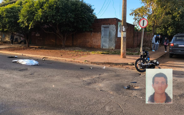 Acidente ocorreu na Rua Monte Alegre com a Filinto Miller; Foto: Sidnei Bronka/Ligado Na Not&iacute;cia