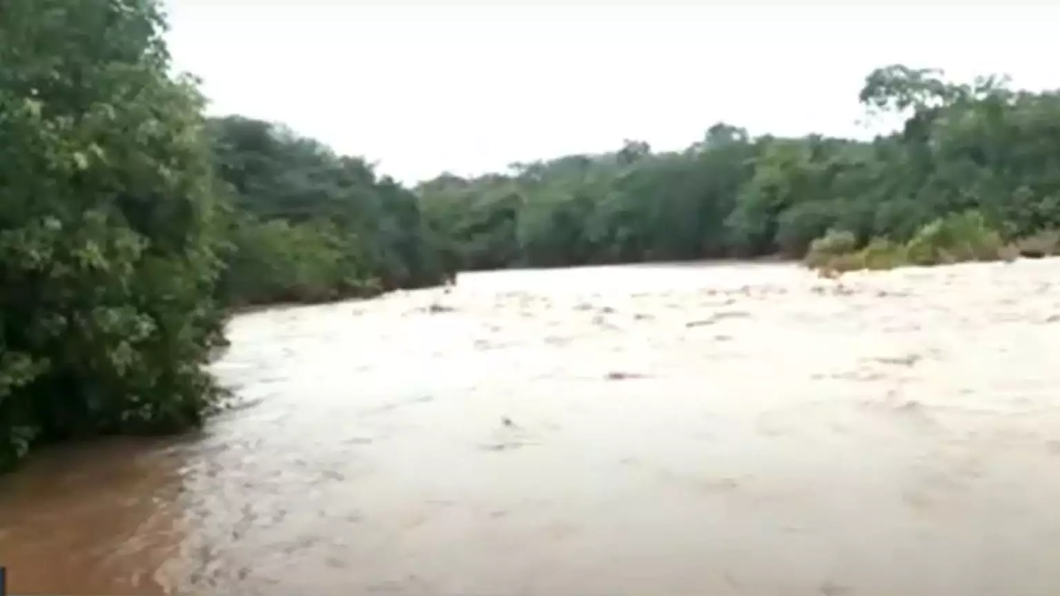 Rio Aquidauana em Rochedo. (Reprodução: O Pantaneiro)