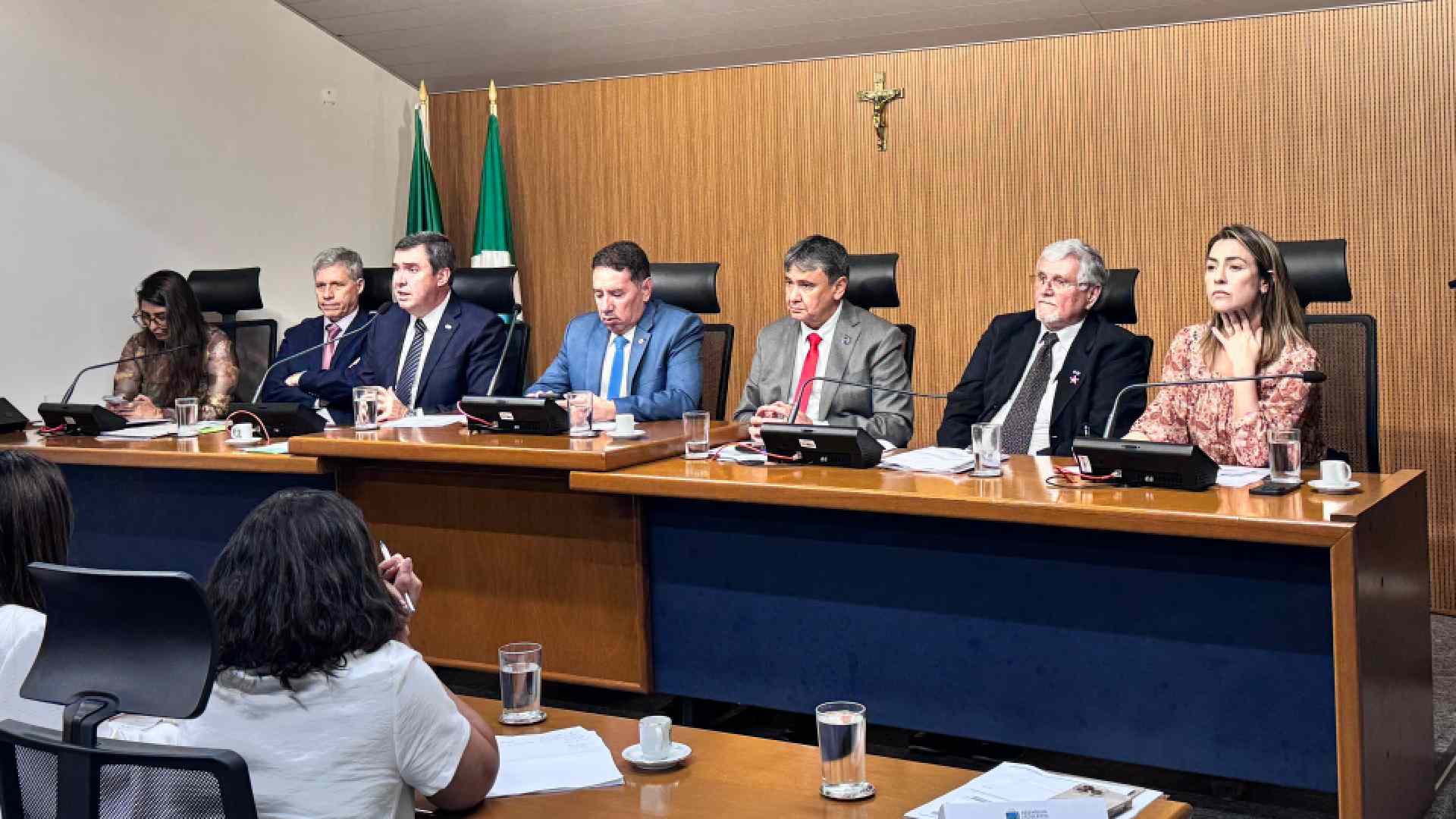 Reunião acontece na Alems. (Beatriz Magalhães, Midiamax)