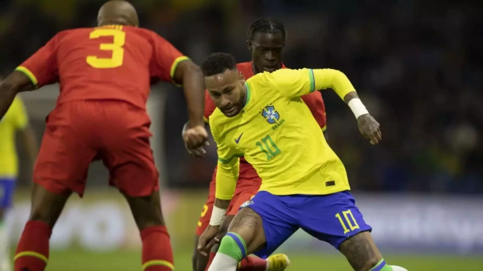 Brasil e Gana (Foto: Lucas Figueiredo/CBF)