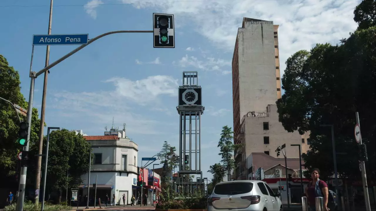 Céu aberto em Campo Grande 