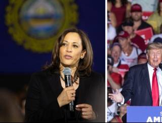 Donald Trump e Kamala Harris empatam em intenções de voto para a presidência dos EUA, diz pesquisa