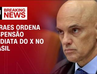 Alexandre de Moraes ordena suspensão imediata do X no Brasil