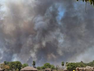 Incêndios em terras indígenas cresceram 80% em 2024