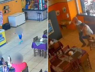 Criança de 2 anos sai correndo de restaurante e morre atropelada; veja