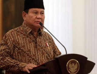 Prabowo Subianto é empossado como o novo presidente da Indonésia