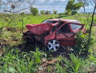 Jovem é desencarcerado após acidente entre Bataguassu e Brasilândia