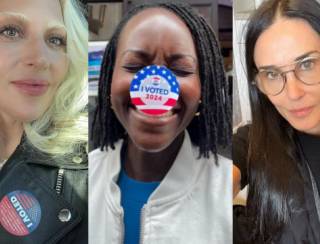 De Lady Gaga a Demi Moore; as estrelas que votaram nas eleições dos EUA