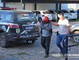 Corumbá: Genro que decepou nariz da sogra com facão se entrega à polícia