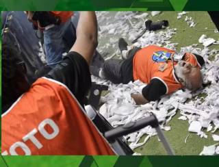 Polícia prende suspeito de jogar bomba em fotógrafo na final da Copa do Brasil