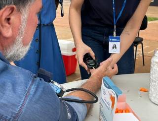 Prefeitura realiza ações de saúde e prevenção ao diabetes nos bairros