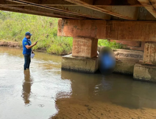 Homem encontrado morto em córrego é identificado