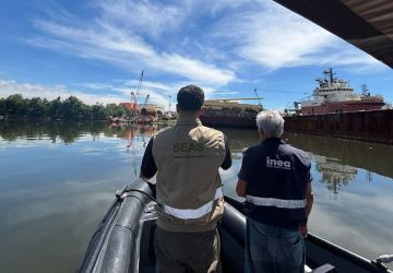 Rio interdita estaleiro que fazia desmanche ilegal de navios