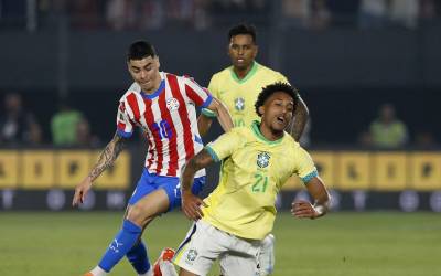 Eliminatórias: Brasil joga mal e perde para o Paraguai por 1 a 0