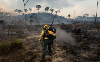 Bombeiros de Mato Grosso monitoram incêndios em 28 fazendas de 21 municípios