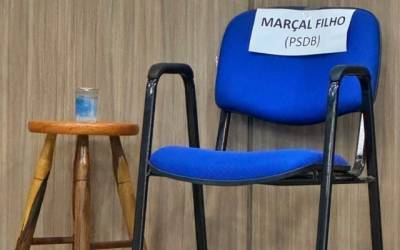 Líder em pesquisa,  Marçal falta a mais um debate em Dourados