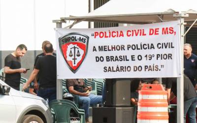 Cobrando salário melhor, Polícia Civil inicia paralisação de 72 horas