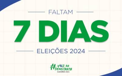 Faltam 5 dias: confira tudo o que precisa saber sobre o pleito no domingo