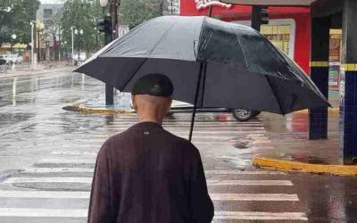 Com alerta para tempestade, chuva deve chegar a MS nesta quarta-feira