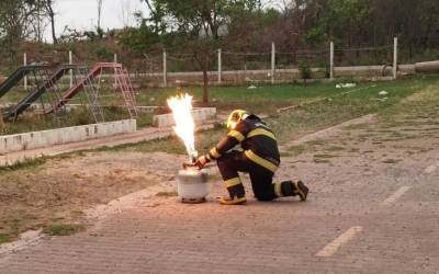 Vazamento de gás por muito pouco não provoca explosão em apartamento