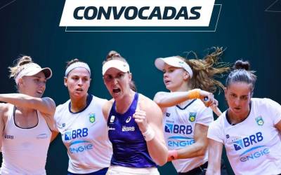 Tenistas brasileiras são convocadas para a Billie Jean King Cup, em SP