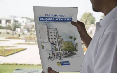 Prefeitura lança Cartilha para Calçadas Acessíveis em Dourados