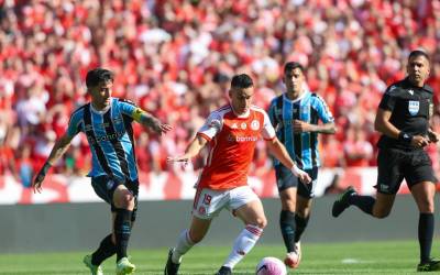 Colombiano Borré garante vitória de 1 a 0 do Inter sobre Grêmio