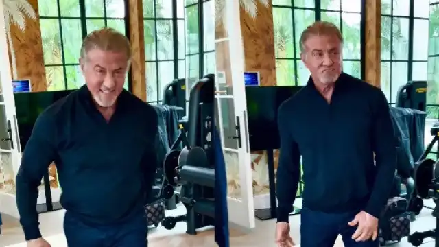 Aos 78 anos, Sylvester Stallone impressiona fãs com seu gingado