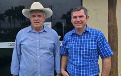 Gino Ferreira é eleito novo presidente e Michael Araújo vice-presidente do Sindicato Rural de Dourados